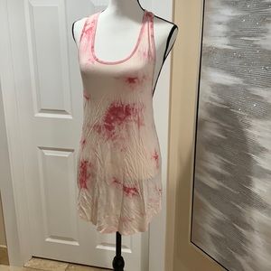 Pink Tie Dye Dress